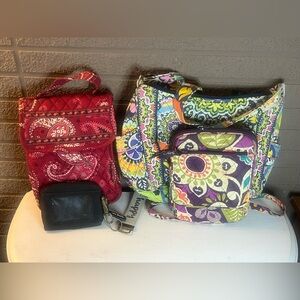 Vera Bradley Bundle: Vibrant Patterned Women's Purses